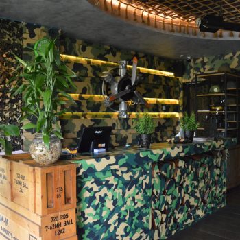 army 2 indoor dan outdoor basecamp military lifestile 3